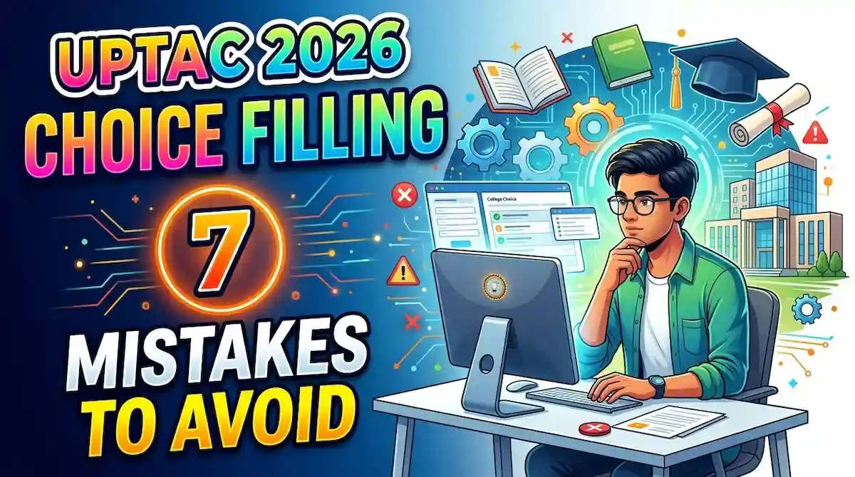 UPTAC Choice Filling 2026 7 Mistakes to Avoid
